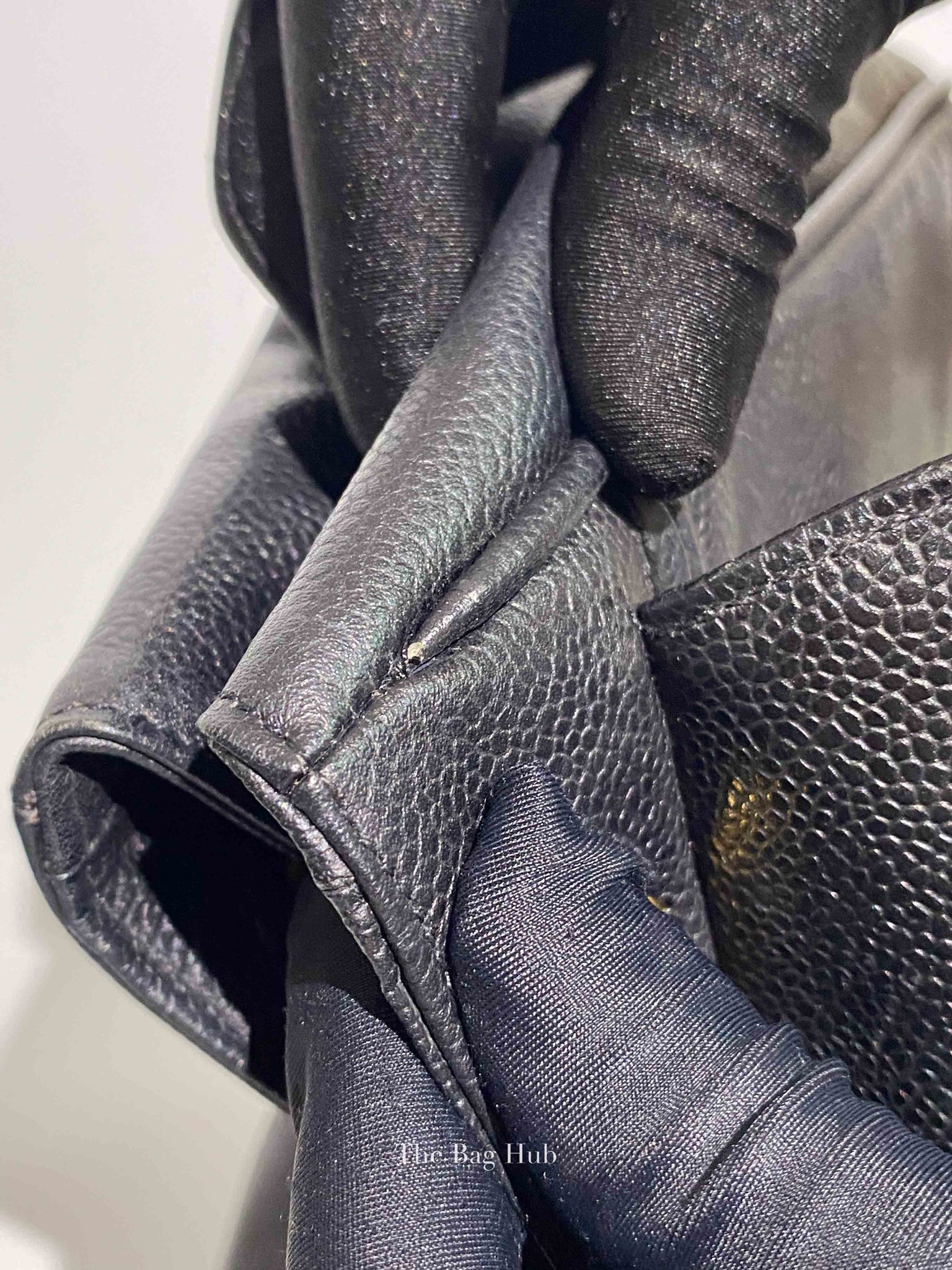 Chanel Black Caviar Vintage Medium Backpack