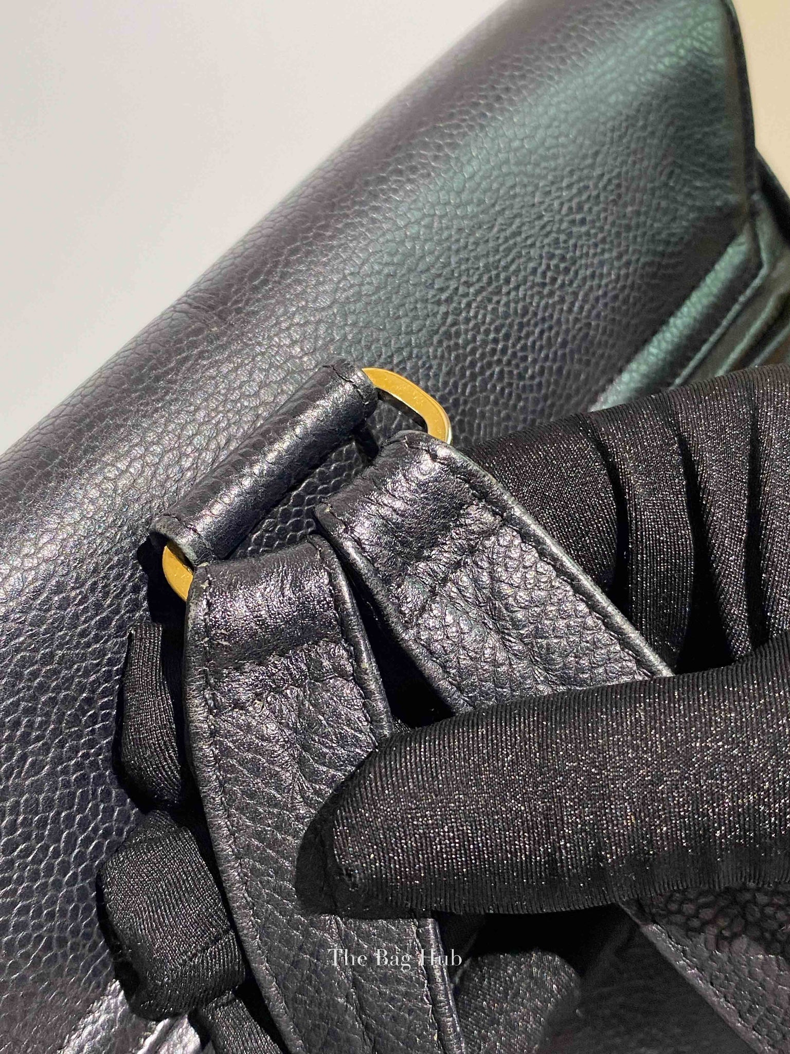 Chanel Black Caviar Vintage Medium Backpack