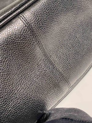 Chanel Black Caviar Vintage Medium Backpack