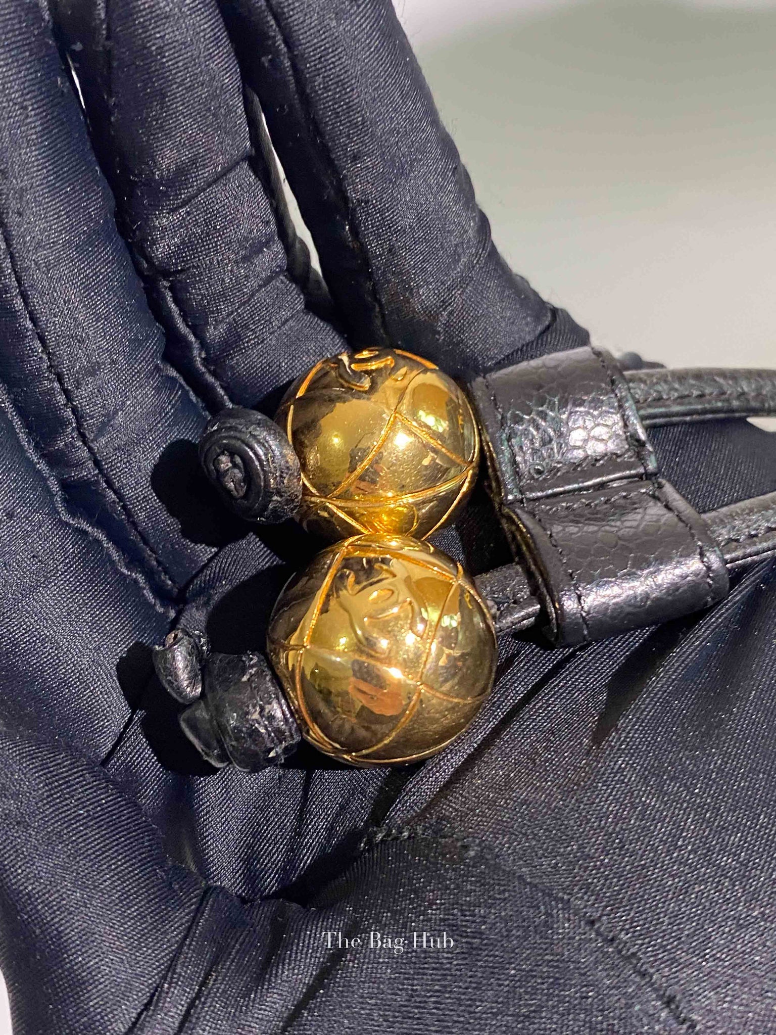 Chanel Black Caviar Vintage Medium Backpack
