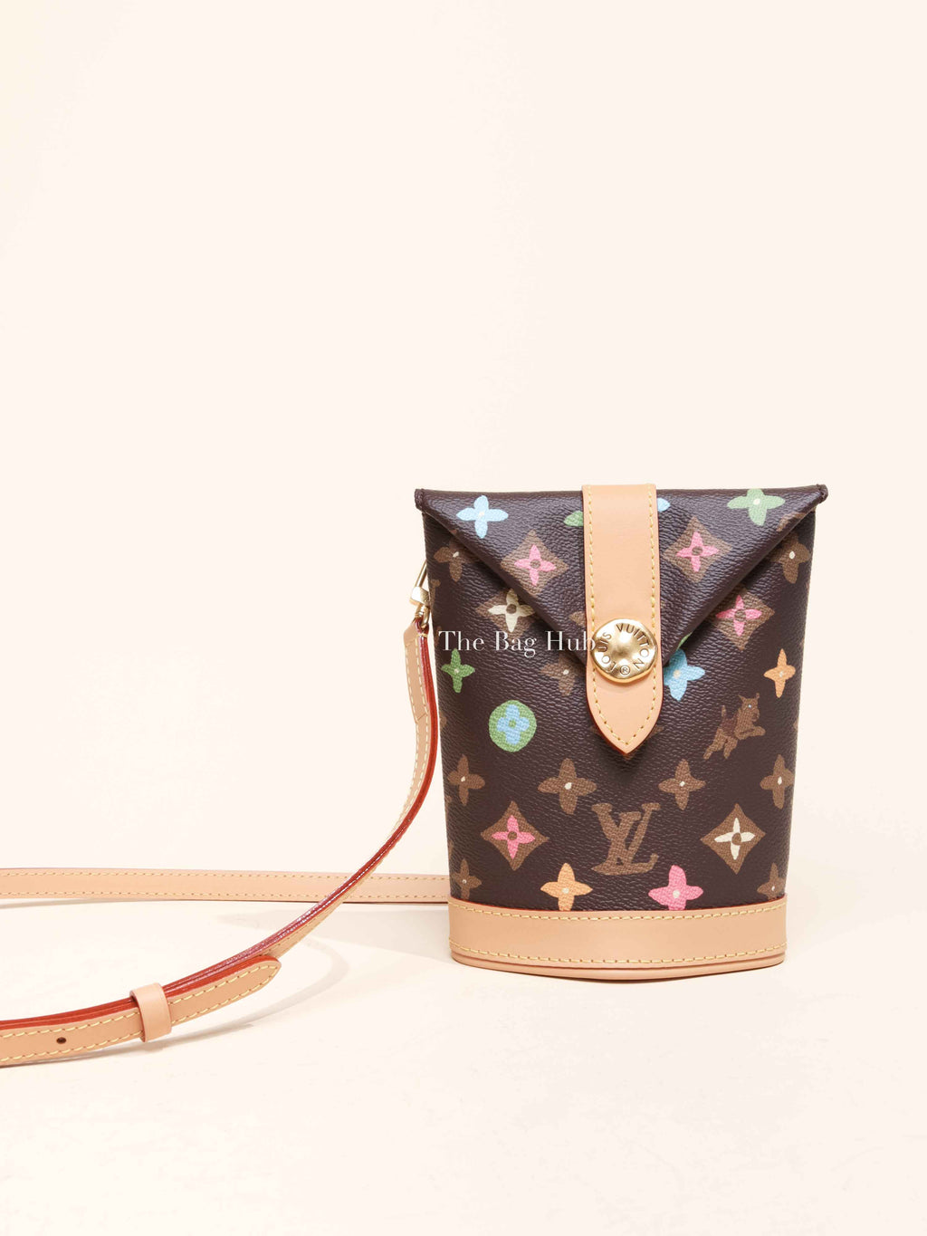 Louis Vuitton x Tyler The Creator Chocolate Monogram Craggy Envelope Pouch