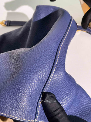 Prada Inchiostro Vitello Daino Large Tote Bag BN1713