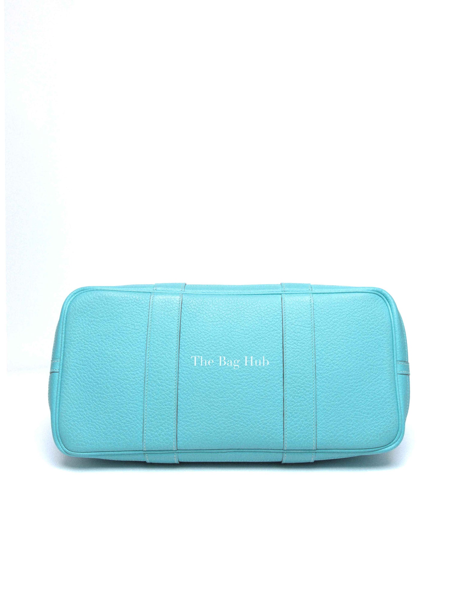 Hermes Bleu Atoll Vache Country Garden Party 36 Bag