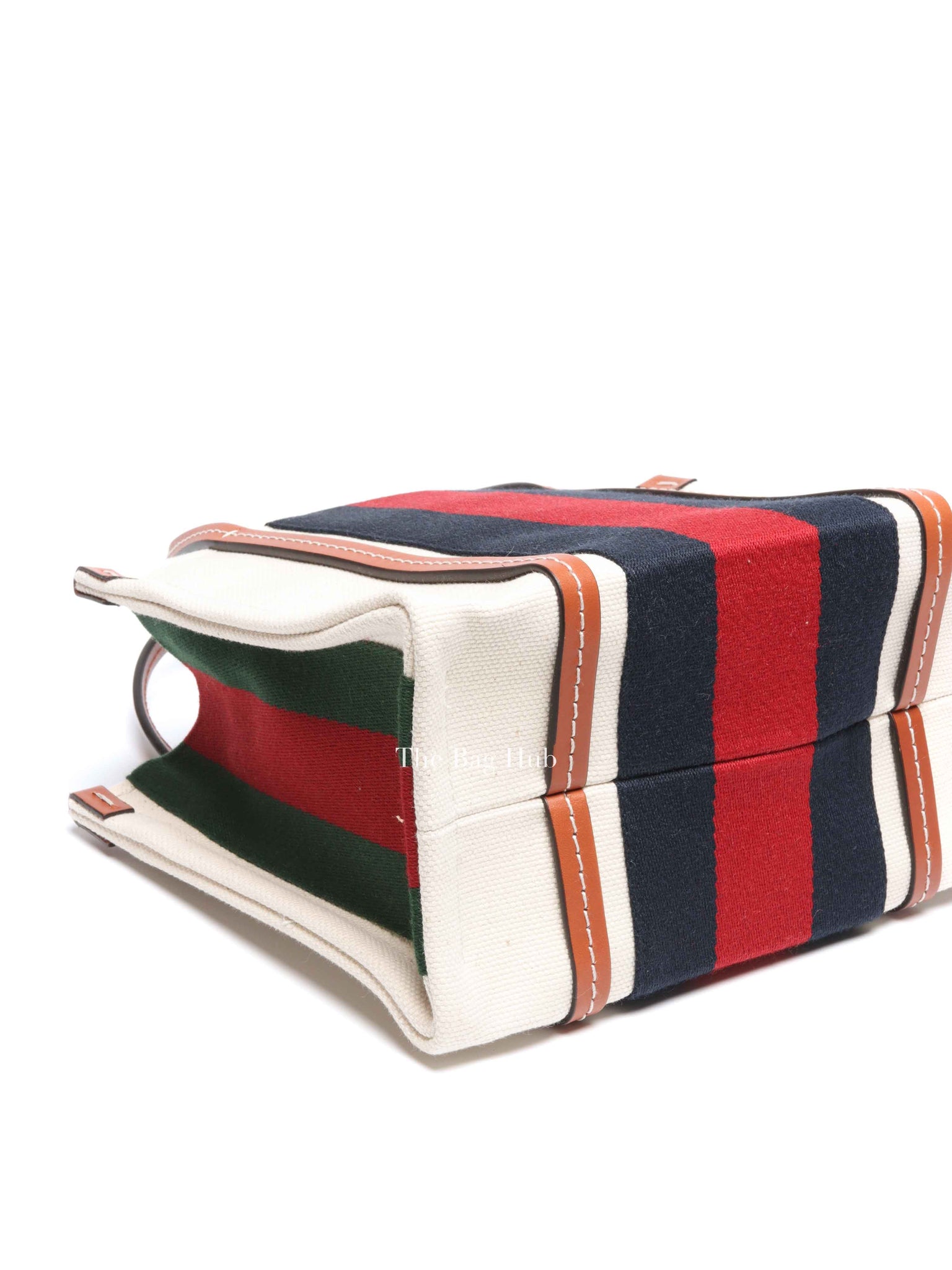 Gucci Beige/Multicolor Canvas Small Interlocking G Tote and Shoulder Bag