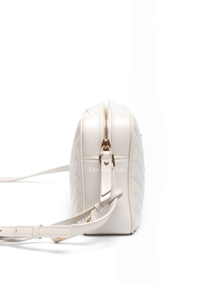 Saint Laurent Crema Soft Leather Quilted Camera Bag