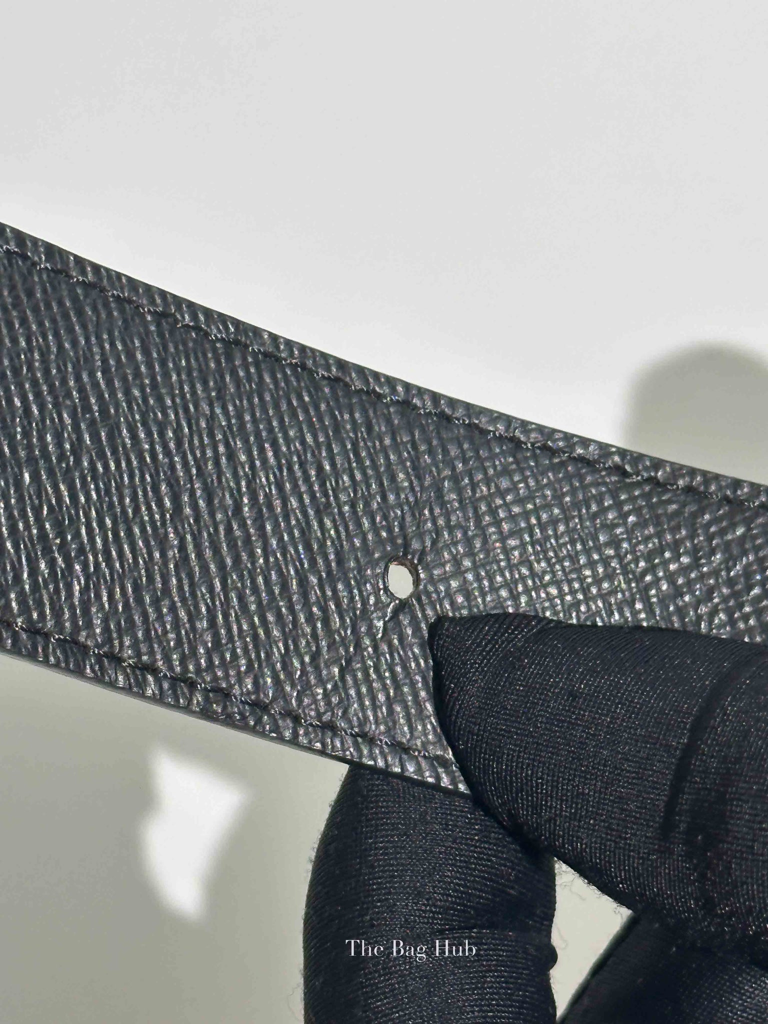 Louis Vuitton Brown Monogram Initiales 30mm Reversible Belt 80/32