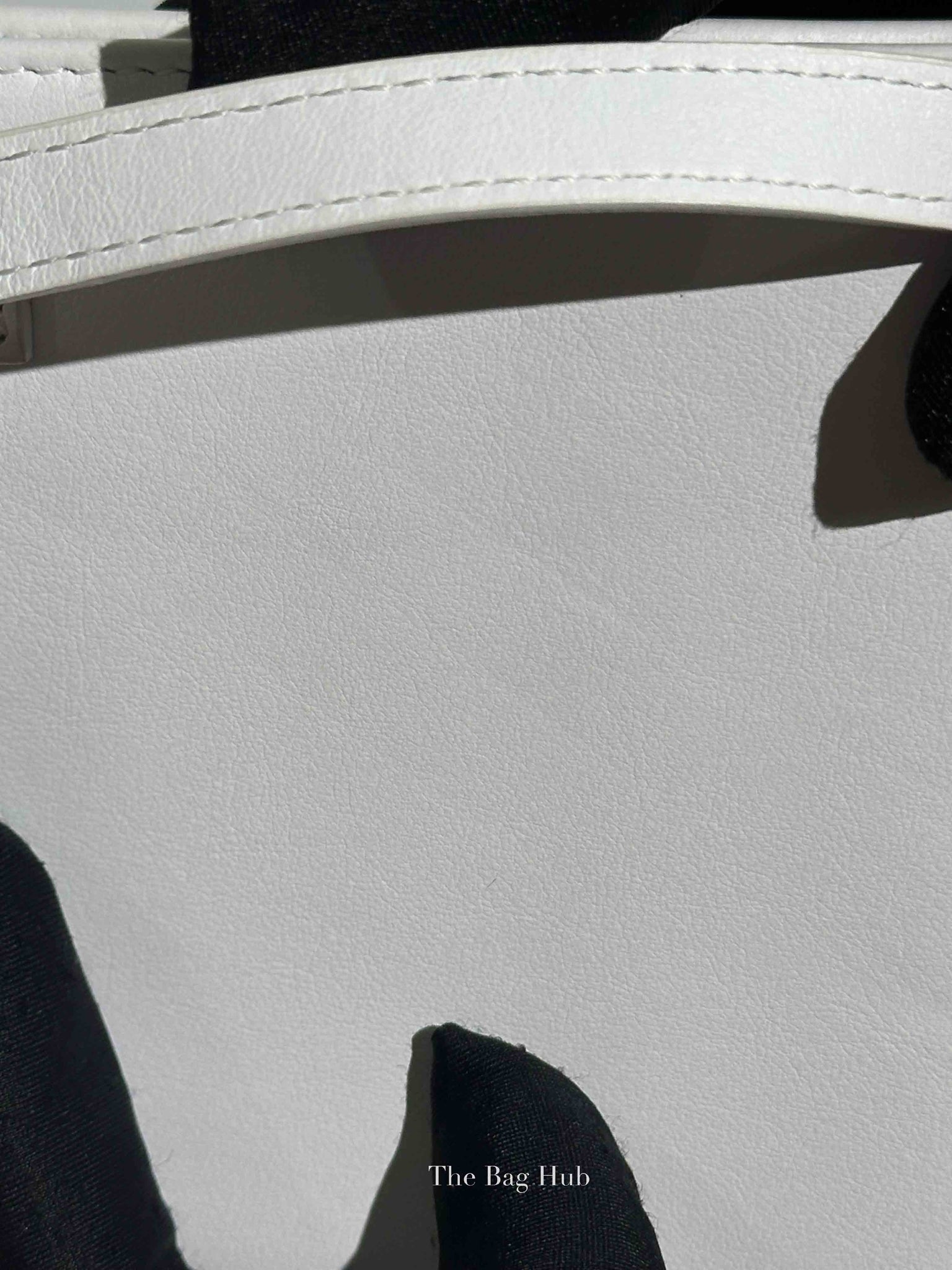Jacquemus White Leather Le Gadjo Strapped Wallet