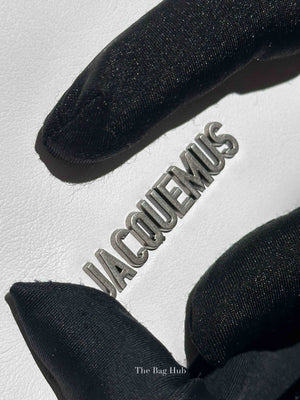 Jacquemus White Leather Le Gadjo Strapped Wallet