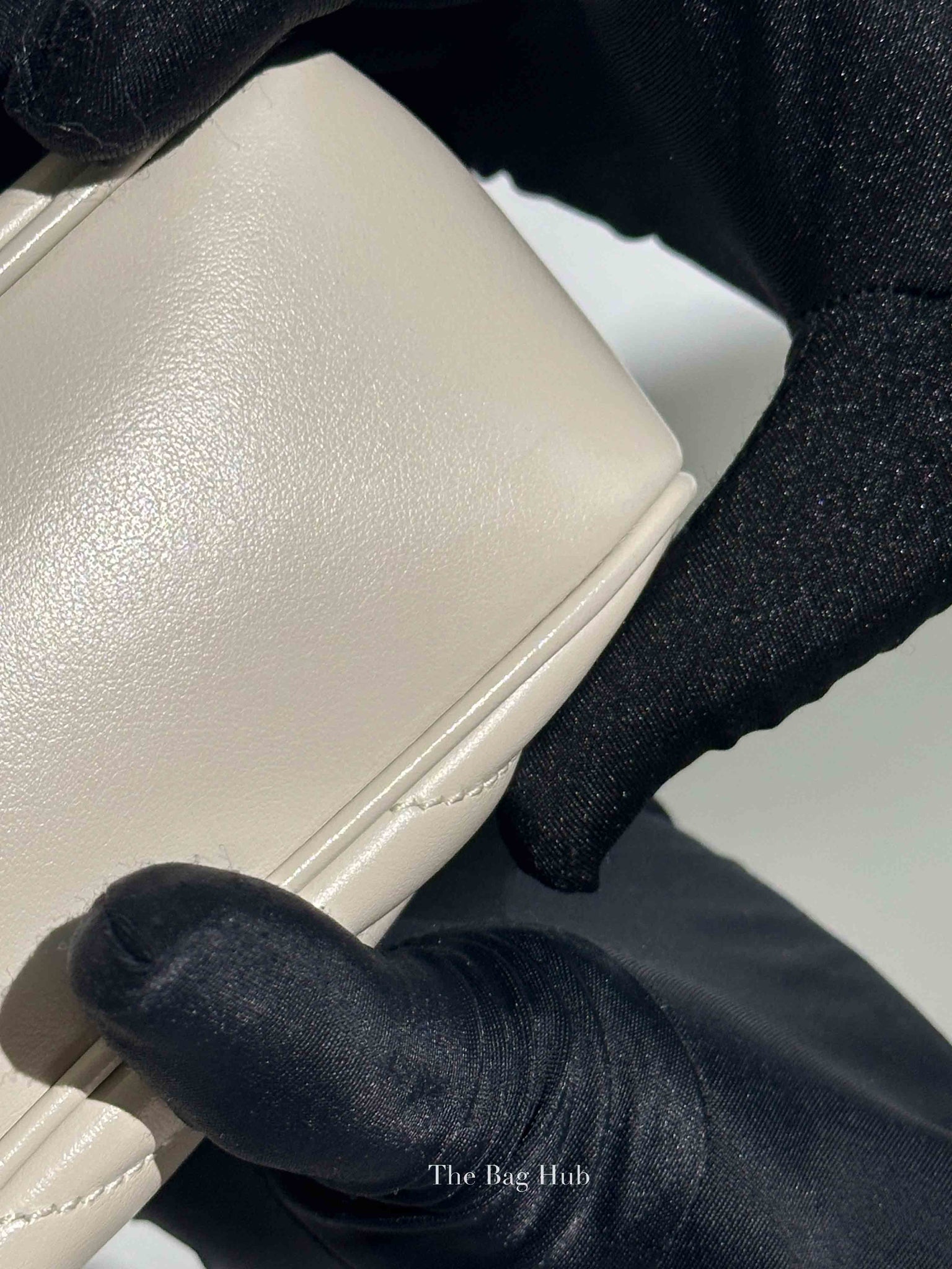 Saint Laurent Crema Soft Leather Quilted Camera Bag