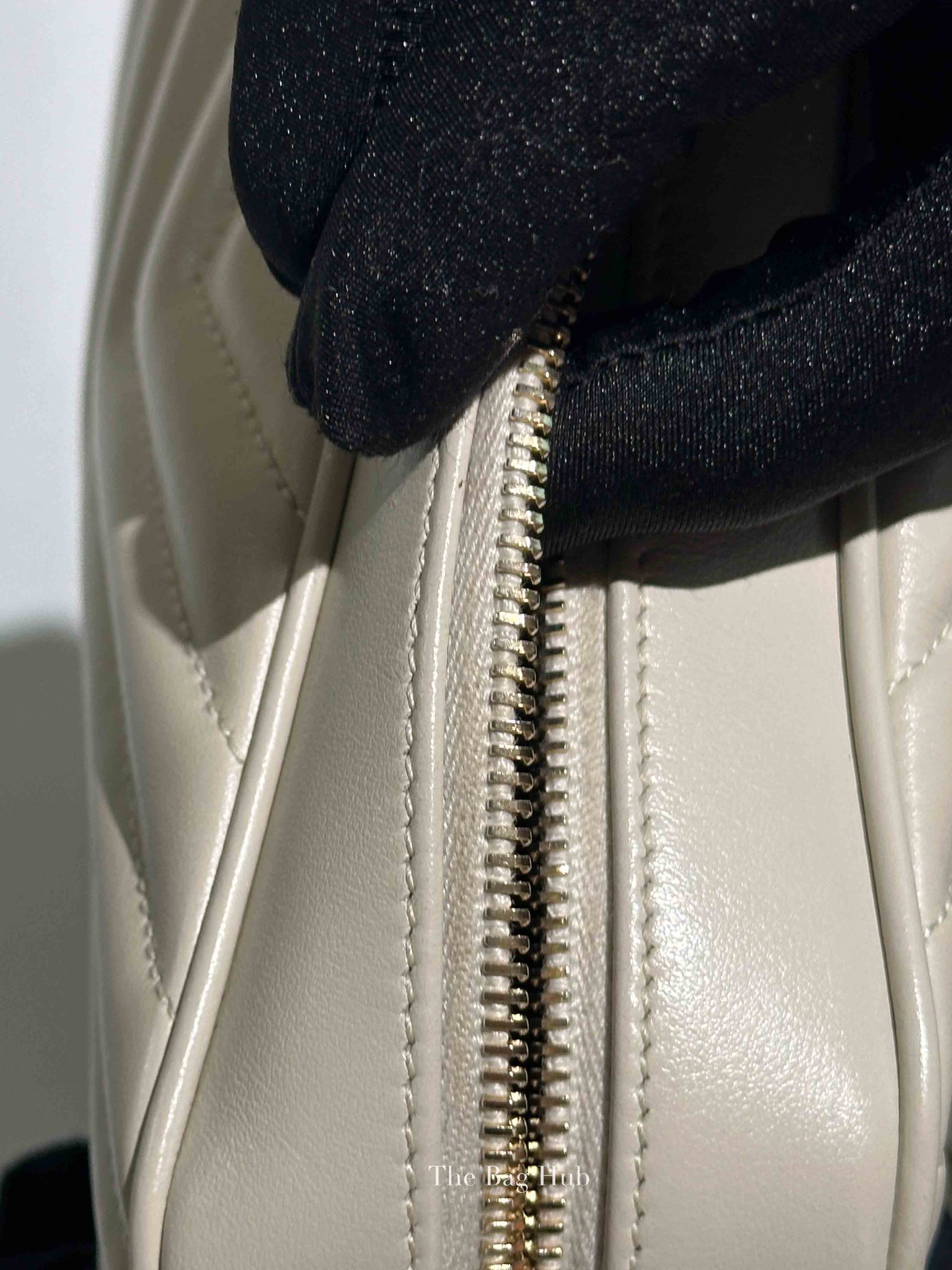 Saint Laurent Crema Soft Leather Quilted Camera Bag