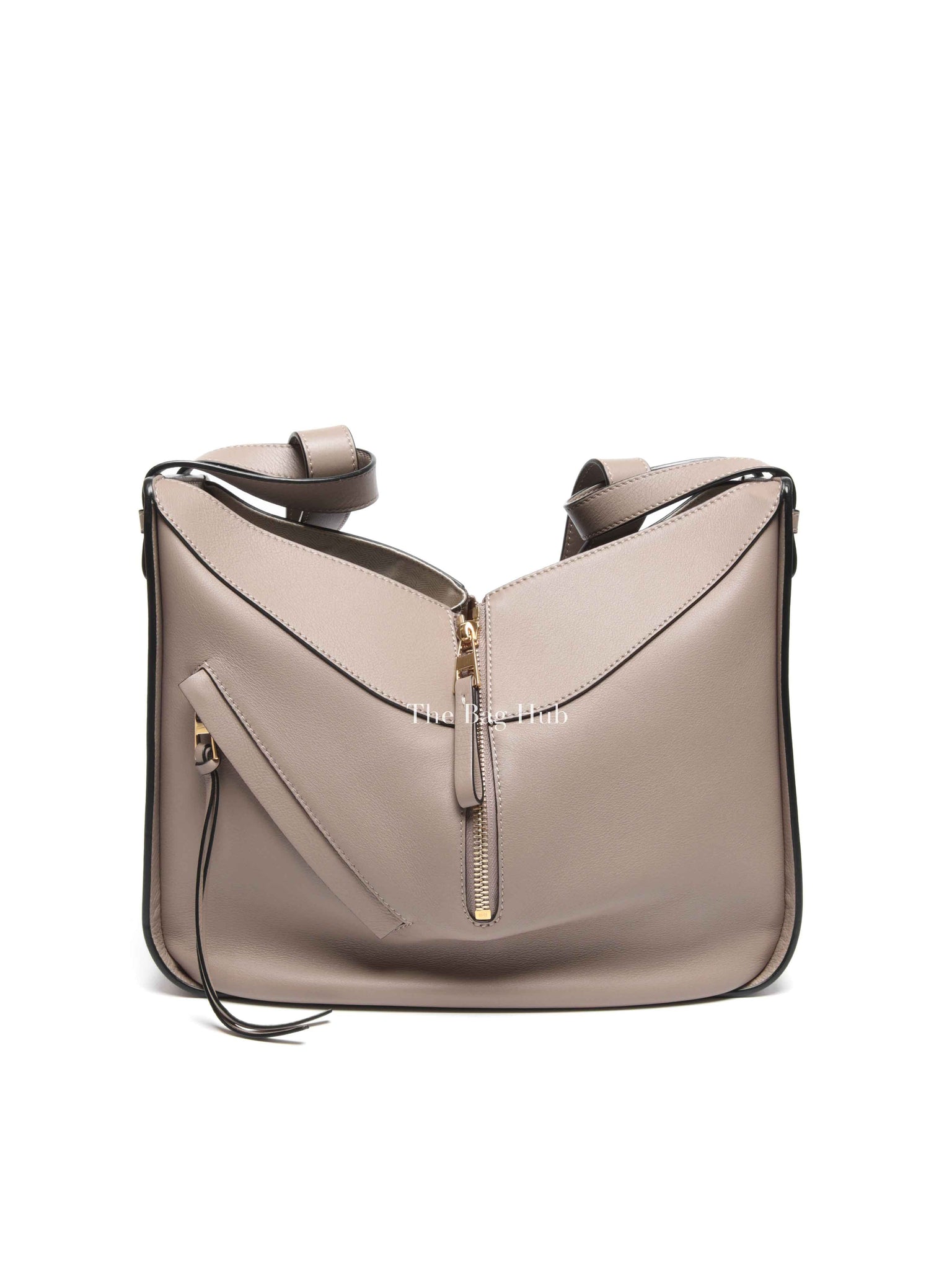 Loewe Sand Soft Grained Calfskin Small Hammock Bag