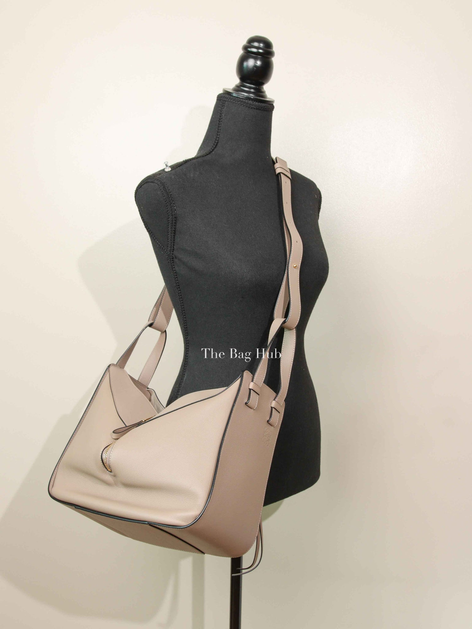 Loewe Sand Soft Grained Calfskin Small Hammock Bag