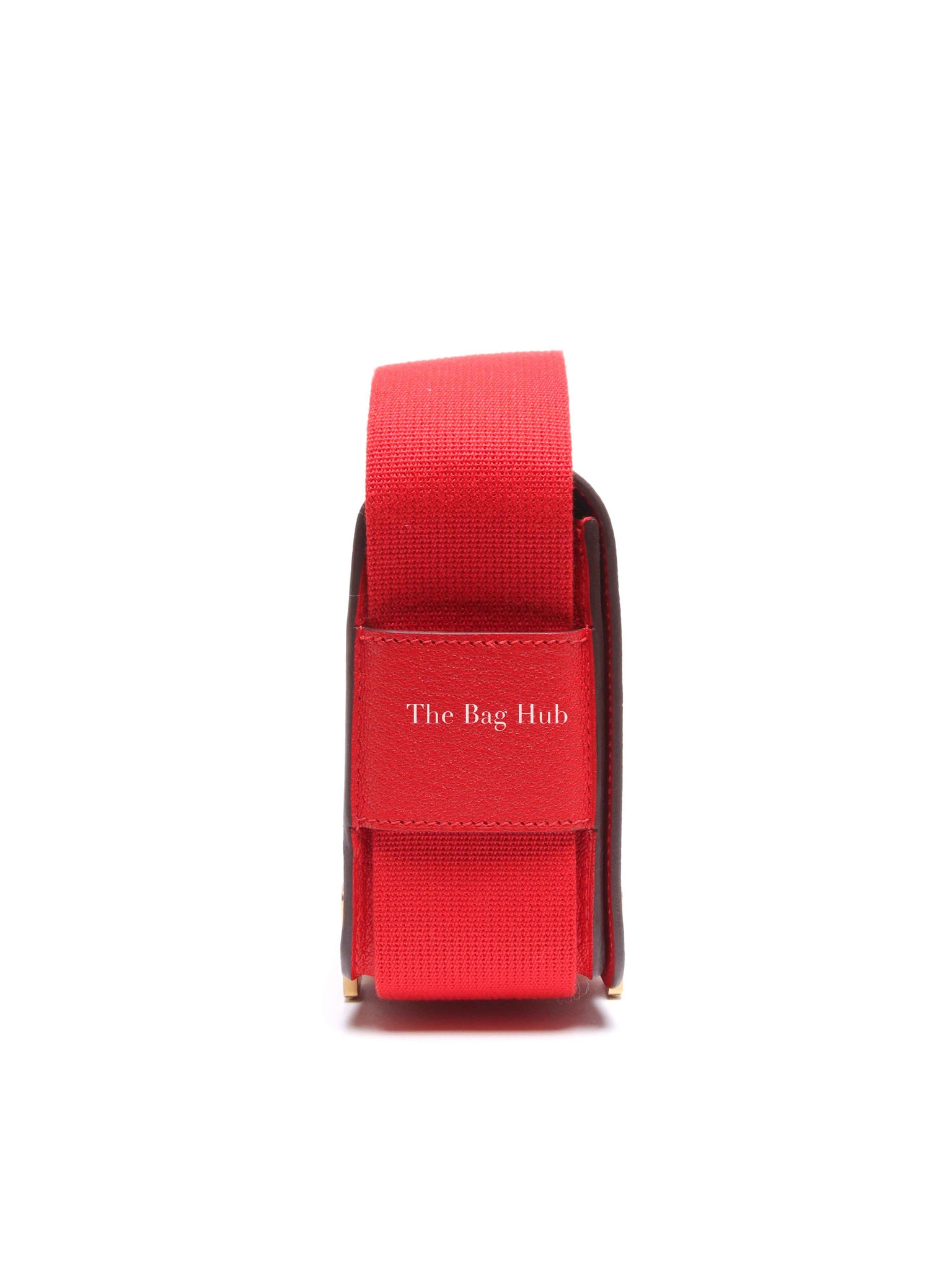 Hermes Rose Texas Chevre Mysore Geta Bag GHW
