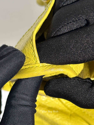 Balenciaga Jaune Poussin Leather G12 City Bag GHW