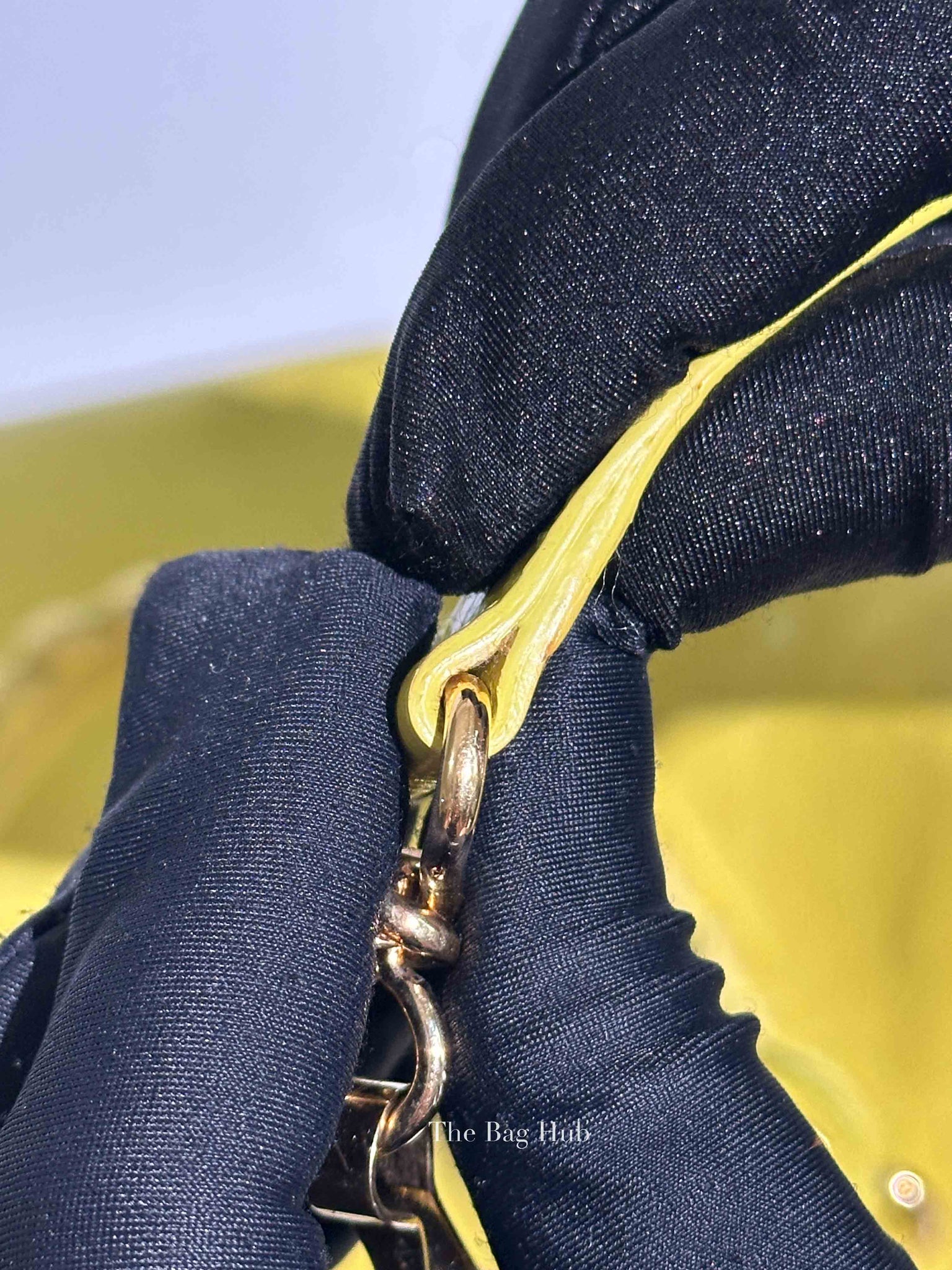 Balenciaga Jaune Poussin Leather G12 City Bag GHW