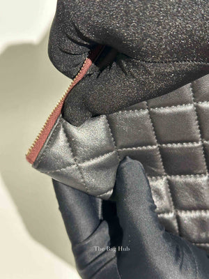Chanel Black Classic Lambskin Large Clutch Bag