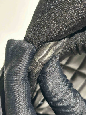 Chanel Black Classic Lambskin Large Clutch Bag