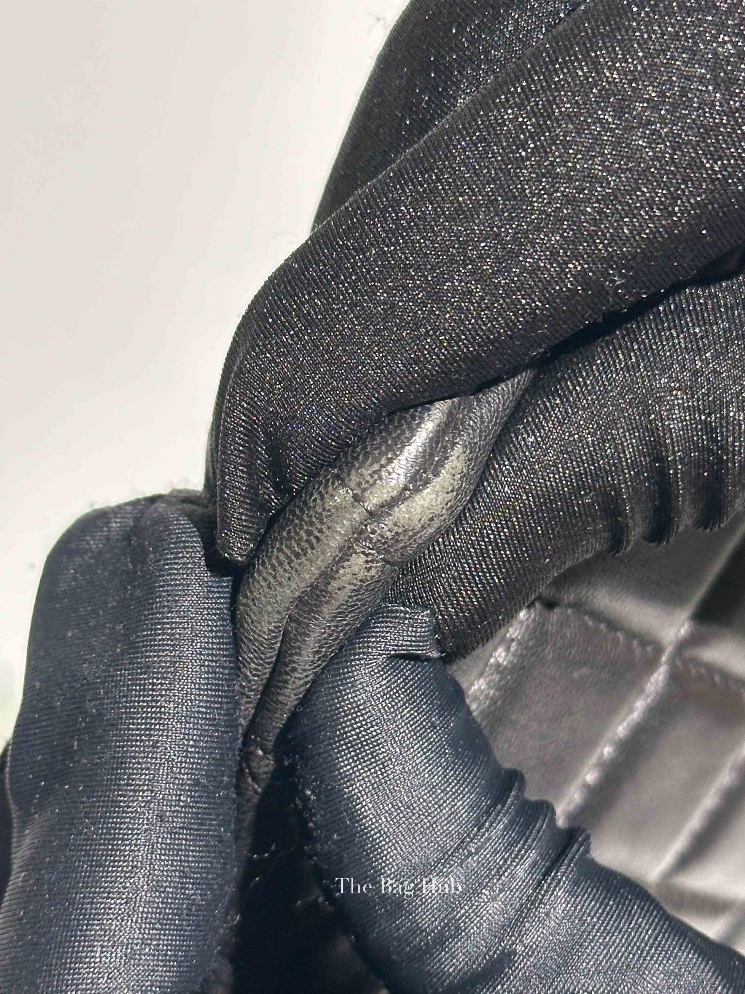 Chanel Black Classic Lambskin Large Clutch Bag