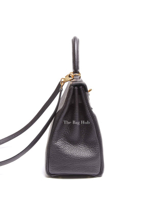 Hermes Prunoir Togo Leather Kelly 28 Bag GHW