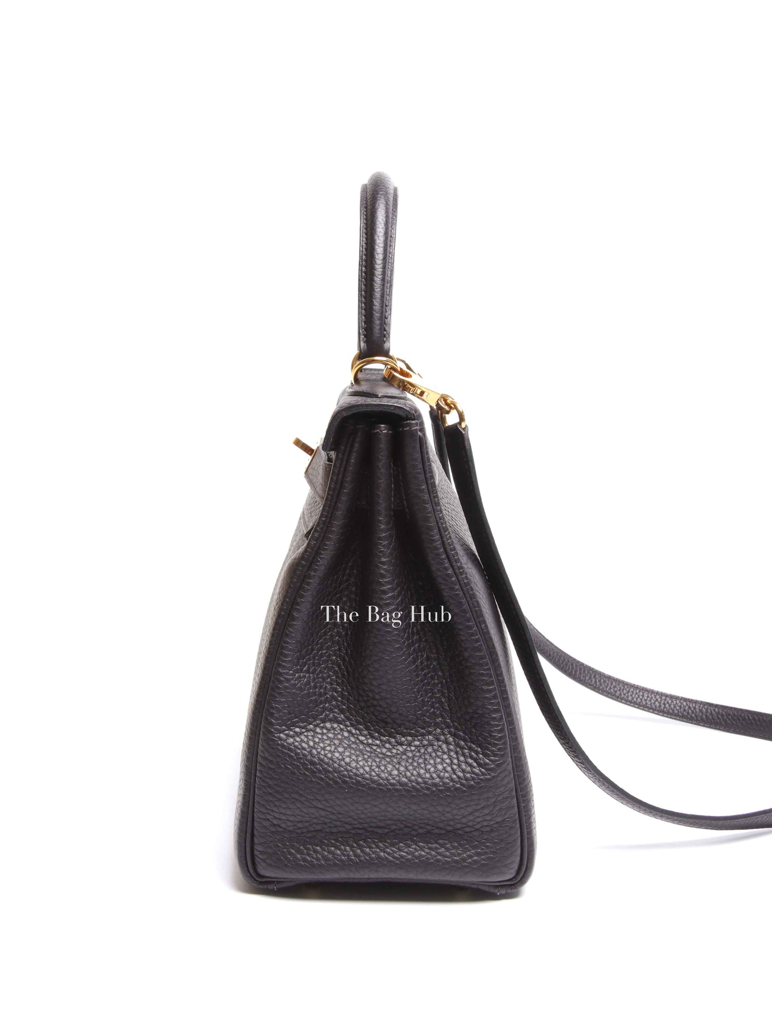 Hermes Prunoir Togo Leather Kelly 28 Bag GHW