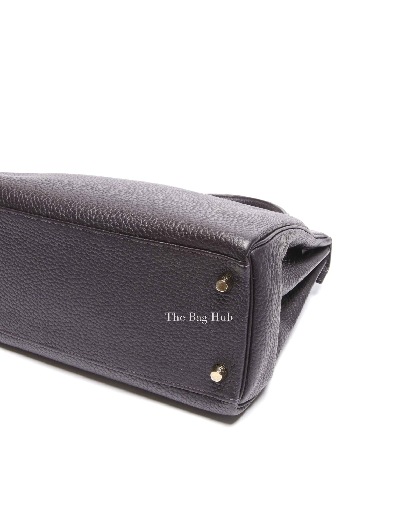 Hermes Prunoir Togo Leather Kelly 28 Bag GHW