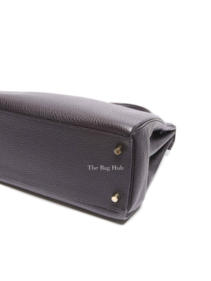 Hermes Prunoir Togo Leather Kelly 28 Bag GHW