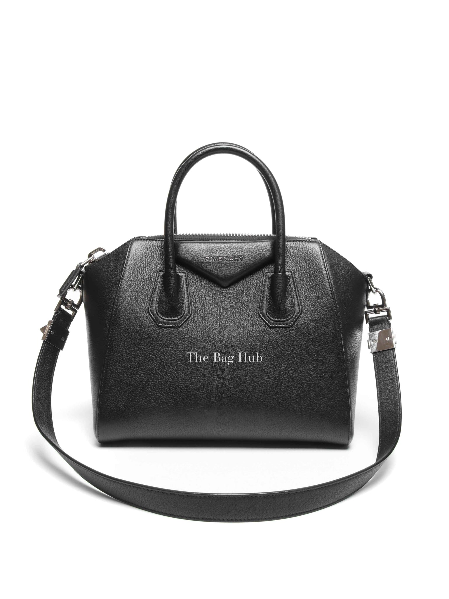 Givenchy Black Goatskin Small Antigona Bag