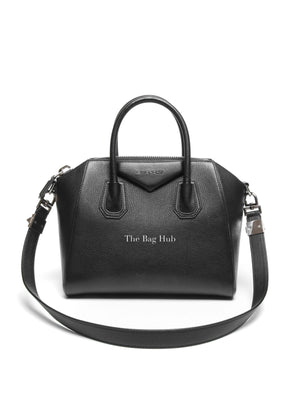 Givenchy Black Goatskin Small Antigona Bag