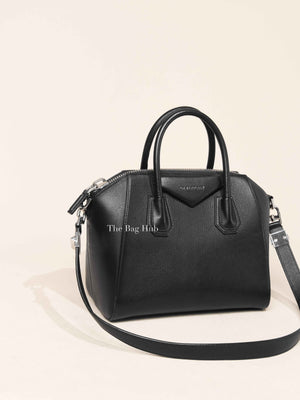 Givenchy Black Goatskin Small Antigona Bag