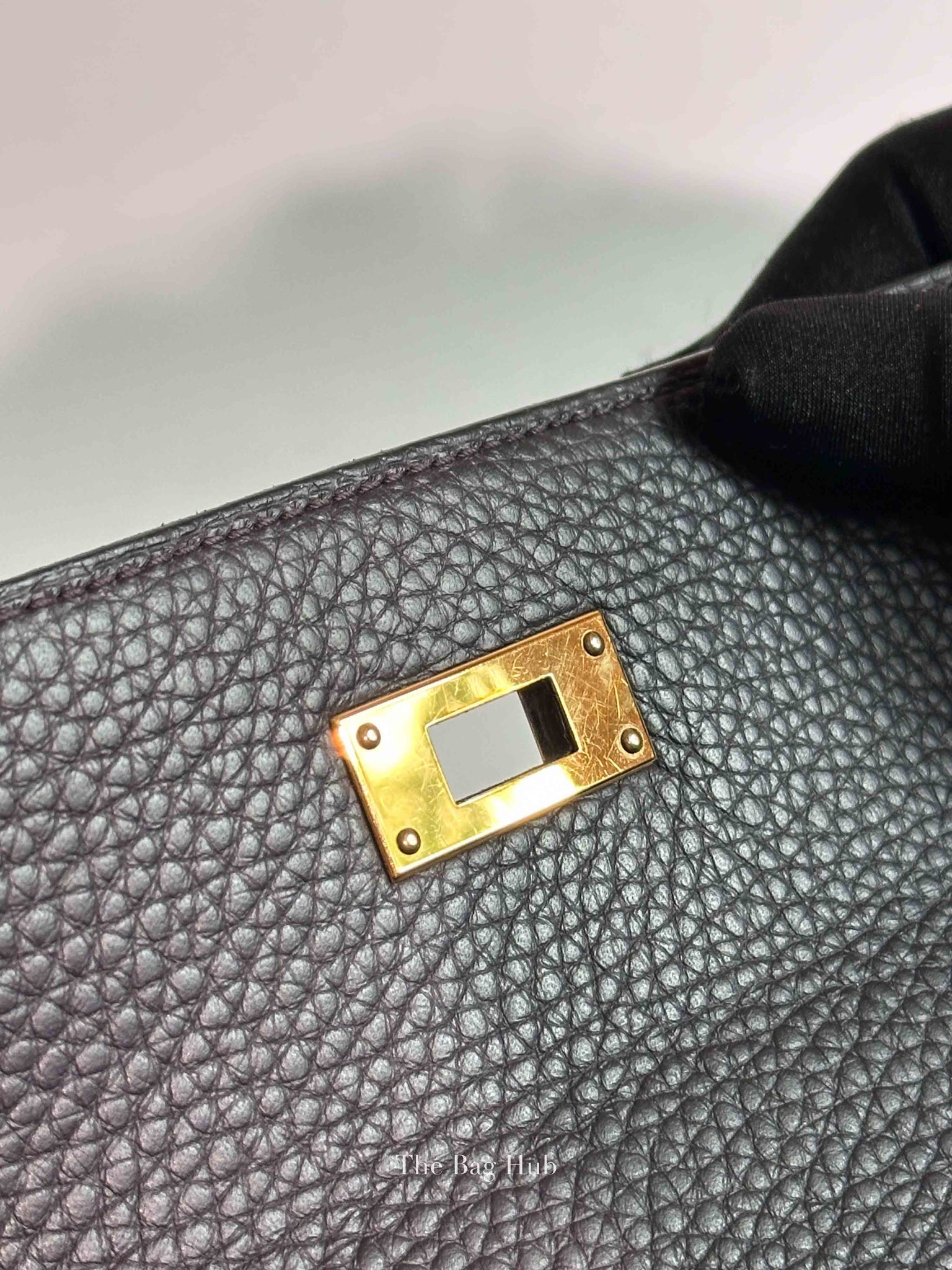 Hermes Prunoir Togo Leather Kelly 28 Bag GHW