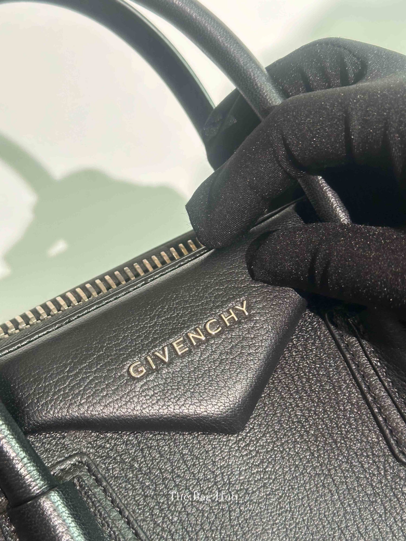 Givenchy Black Goatskin Small Antigona Bag
