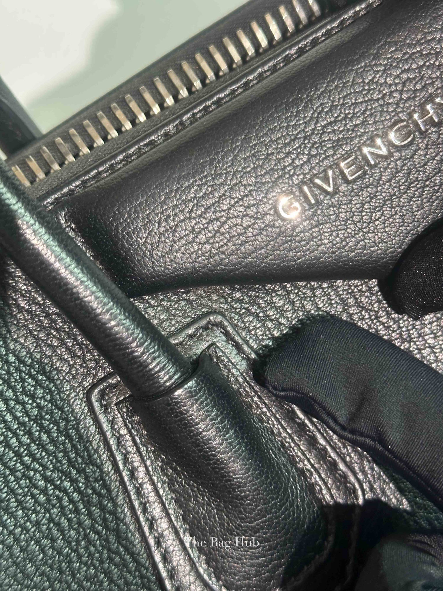 Givenchy Black Goatskin Small Antigona Bag