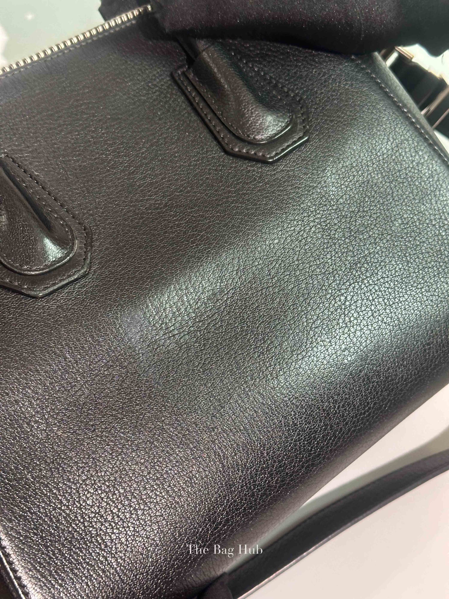 Givenchy Black Goatskin Small Antigona Bag