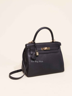 Hermes Prunoir Togo Leather Kelly 28 Bag GHW