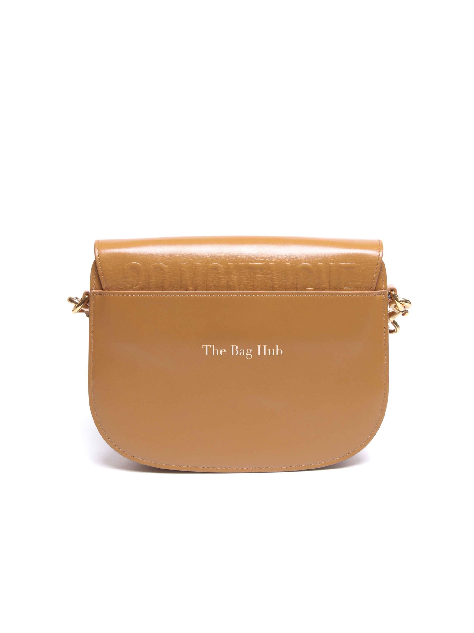 Dior Camel Box Calfskin Medium Bobby Bag