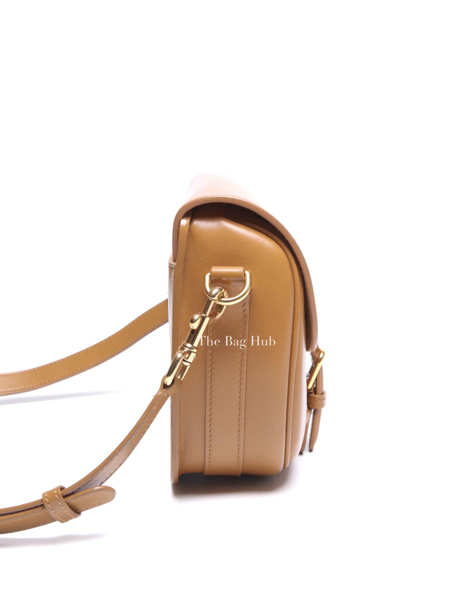 Dior Camel Box Calfskin Medium Bobby Bag