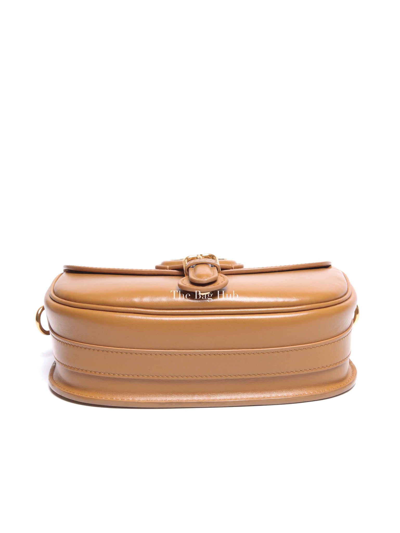 Dior Camel Box Calfskin Medium Bobby Bag