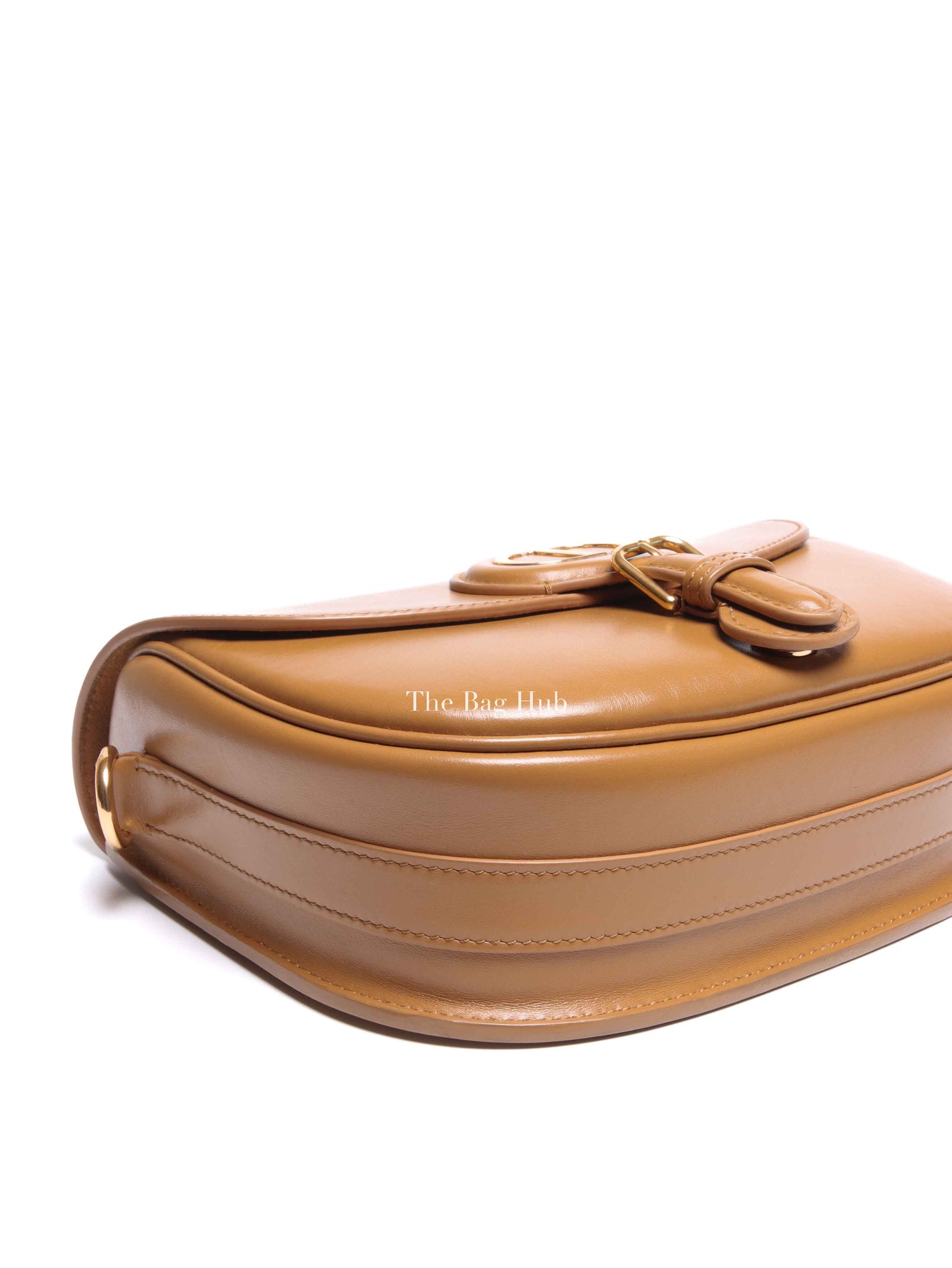 Dior Camel Box Calfskin Medium Bobby Bag