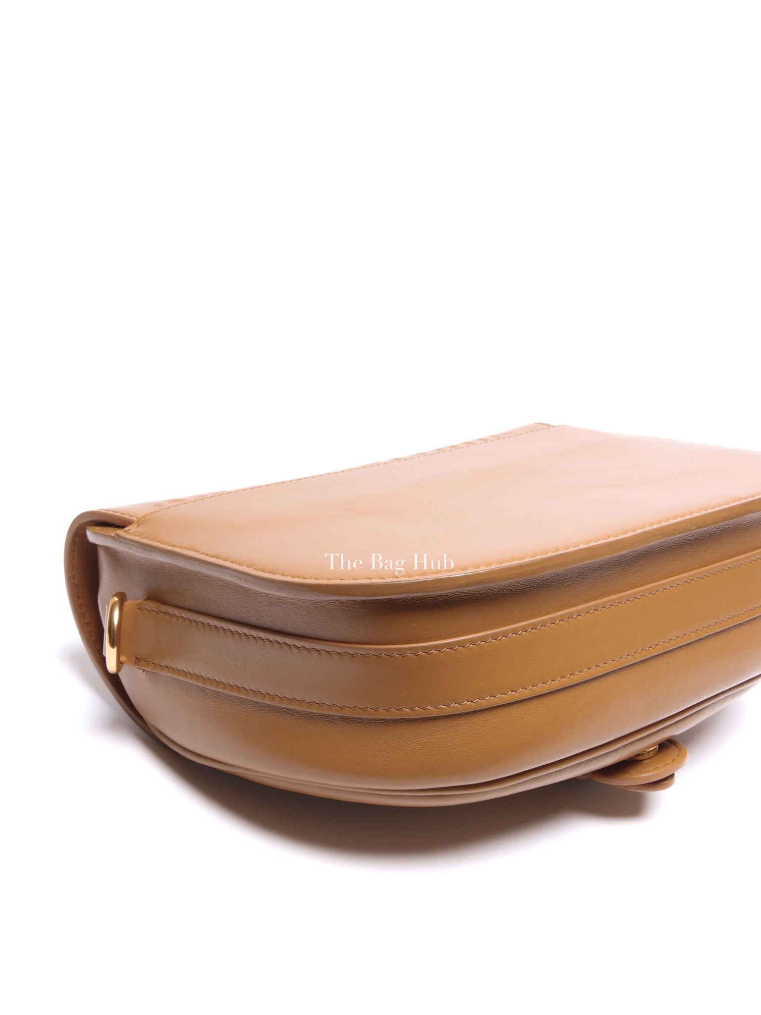Dior Camel Box Calfskin Medium Bobby Bag