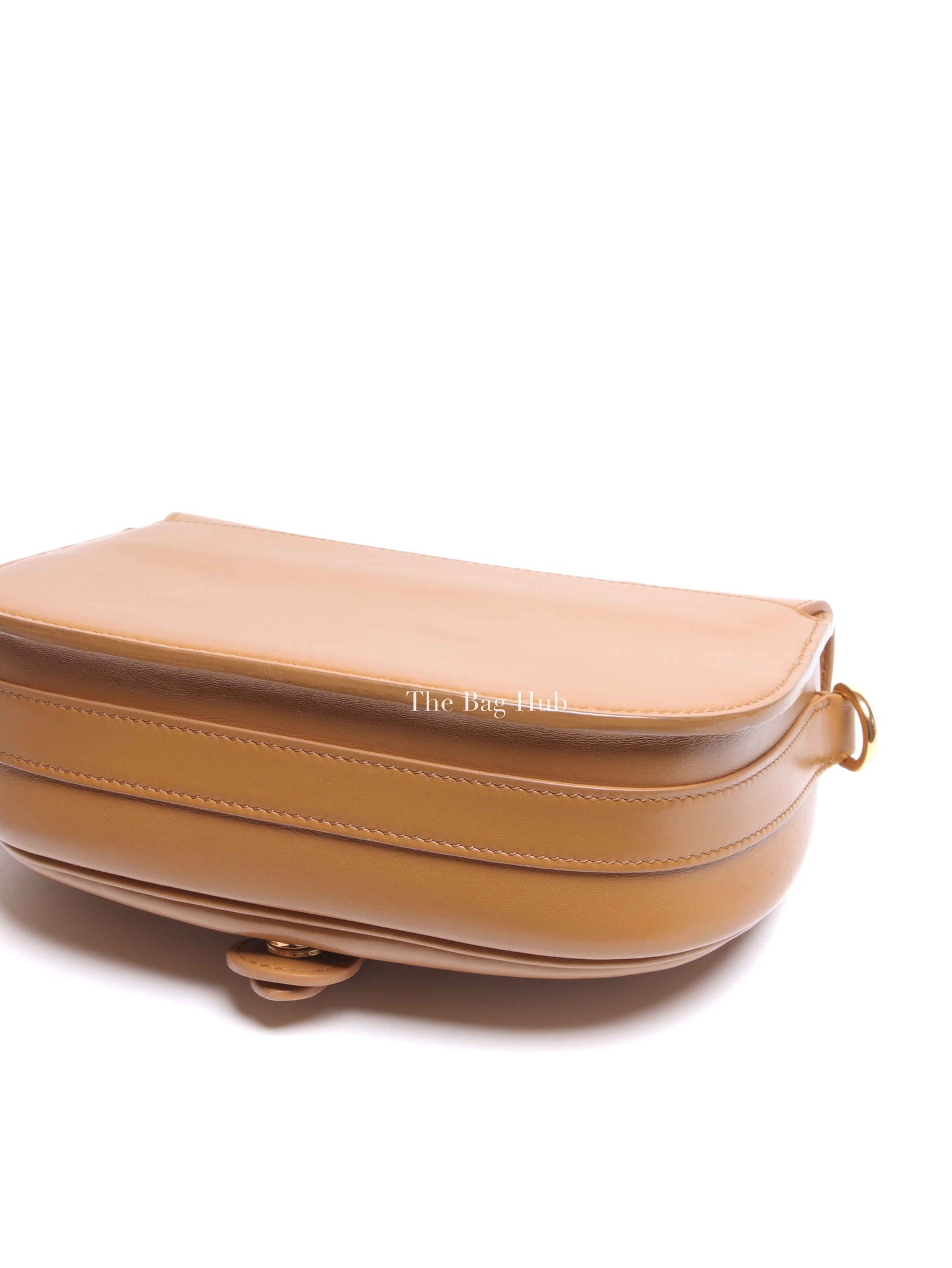 Dior Camel Box Calfskin Medium Bobby Bag