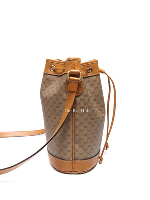 Gucci X Disney Beige Vintage Sun Oil Mini Vintage GG Supreme Monogram Bucket Bag