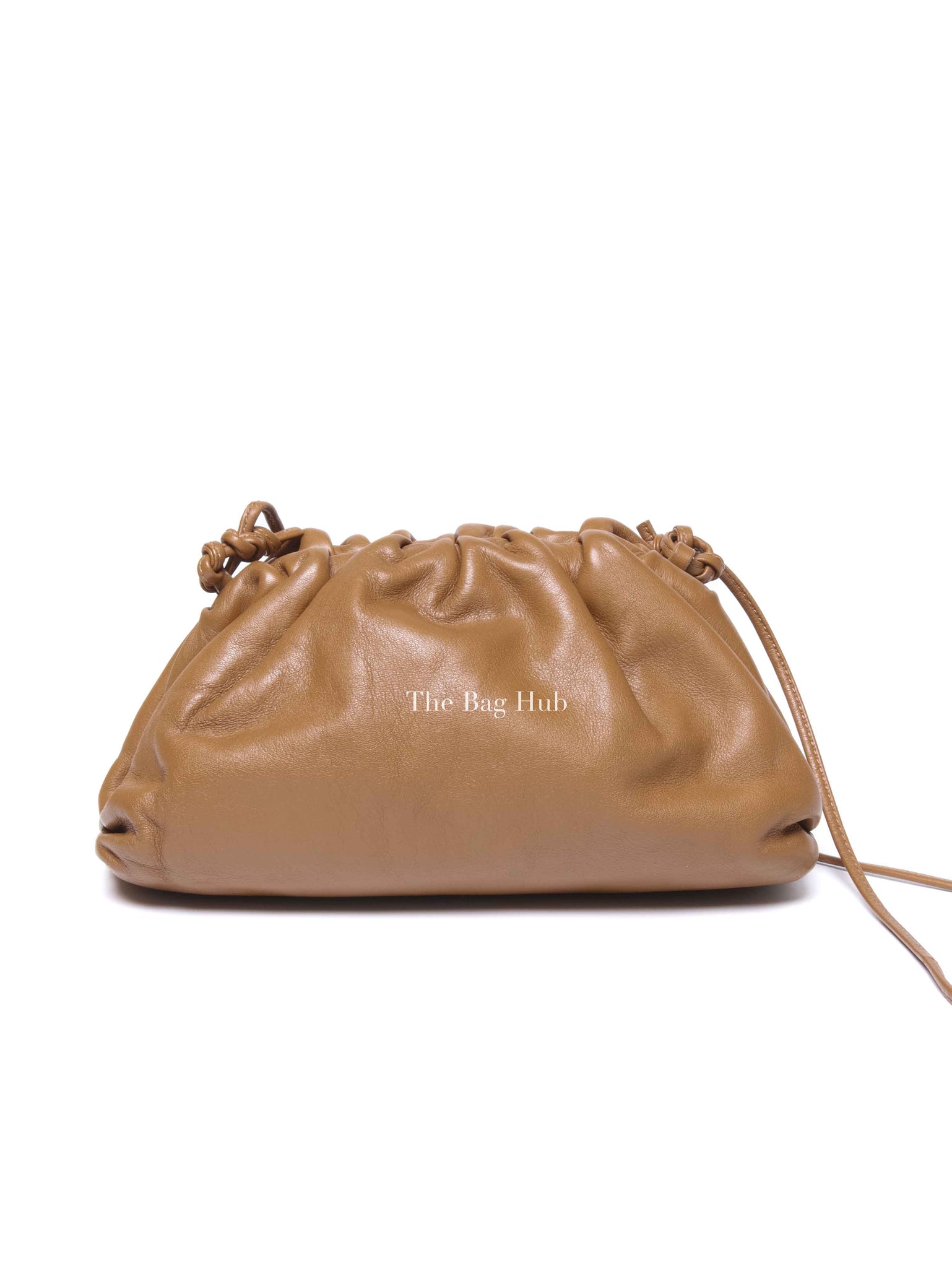 Bottega Veneta Brown Calfskin The Mini Pouch Crossbody Bag