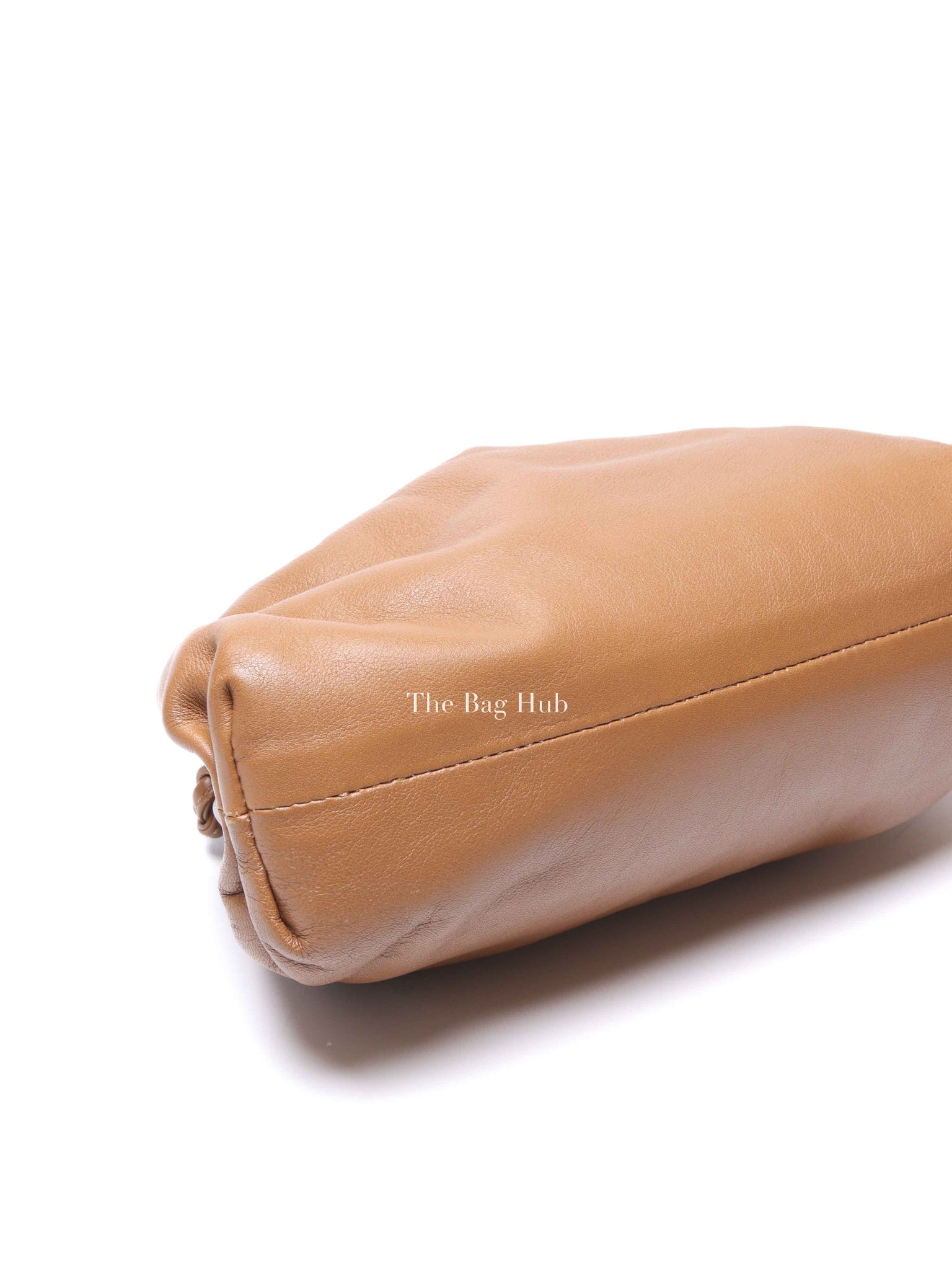 Bottega Veneta Brown Calfskin The Mini Pouch Crossbody Bag