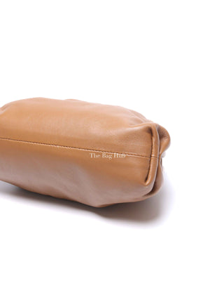 Bottega Veneta Brown Calfskin The Mini Pouch Crossbody Bag