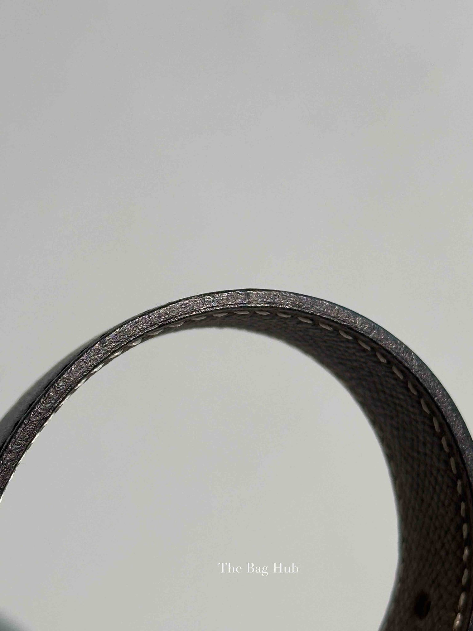 Hermes Noir Etoupe Epsom/Swift Leather H Buckle Belt RGHW 25mm 75cm