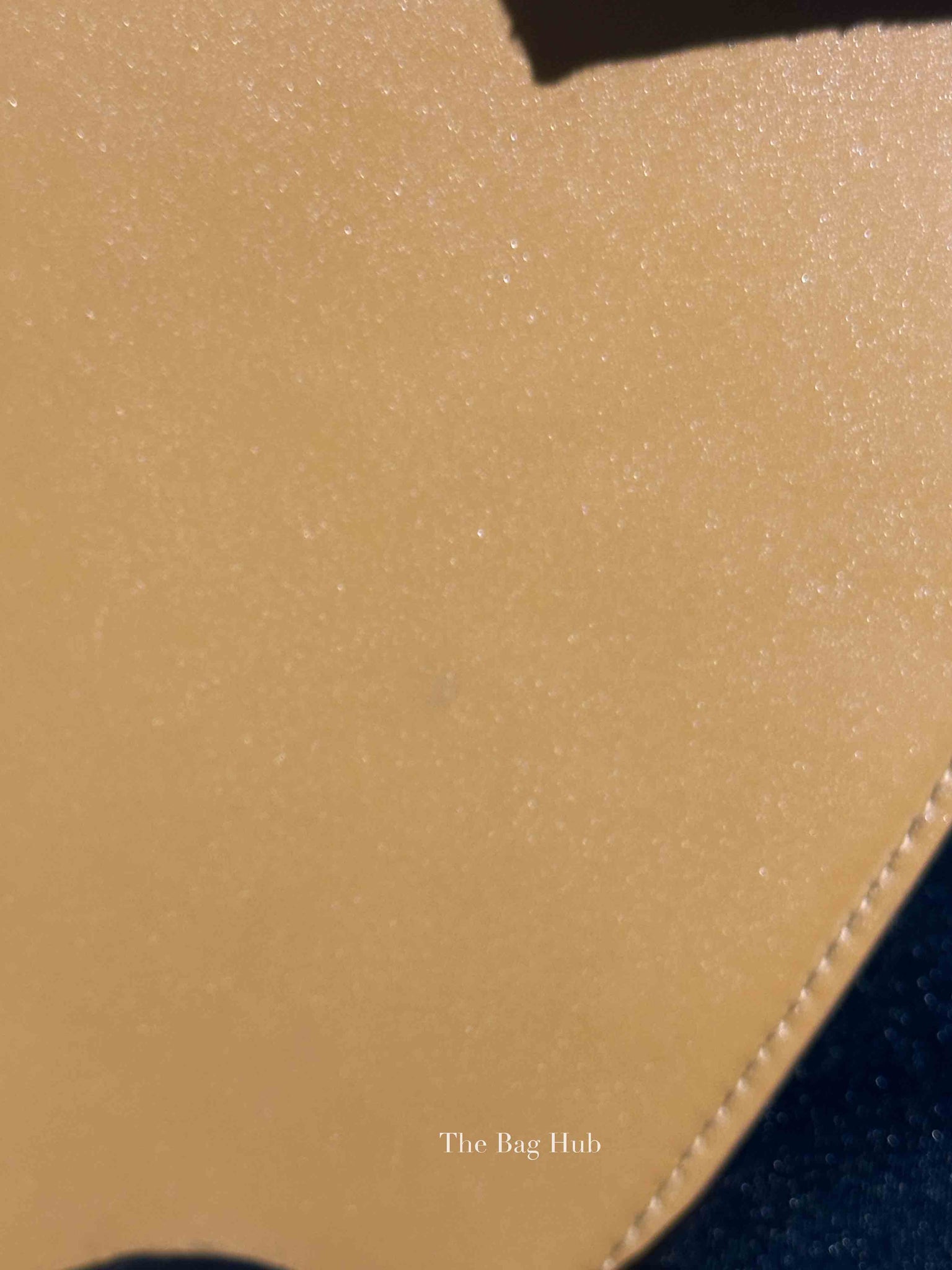 Dior Camel Box Calfskin Medium Bobby Bag