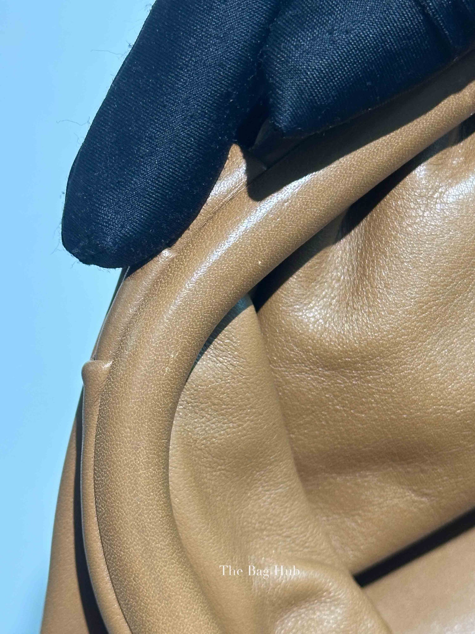 Bottega Veneta Brown Calfskin The Mini Pouch Crossbody Bag