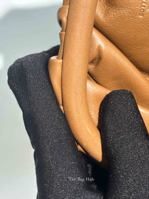 Bottega Veneta Brown Calfskin The Mini Pouch Crossbody Bag