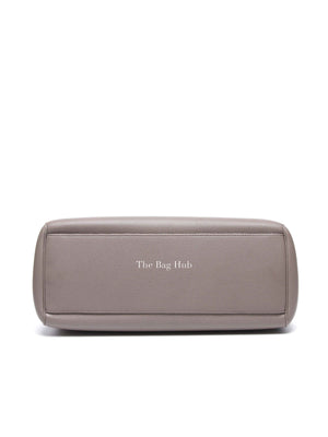 Celine Grey Grained Leather Soft 16 Medium Bag