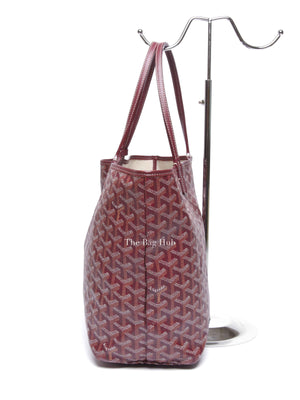 Goyard Burgundy Canvas St. Louis Tote PM